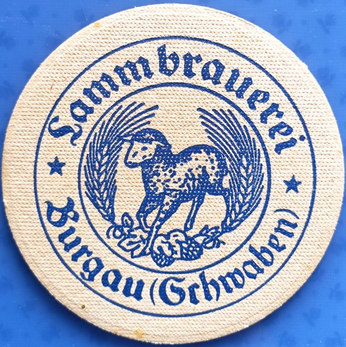 Vecchio sottobicchiere birra