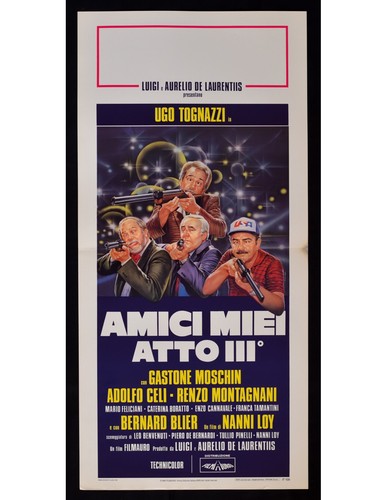 Locandina amici miei atto iii - amici,