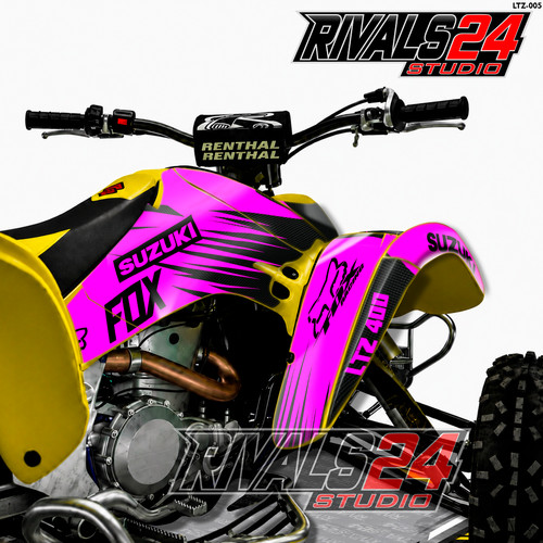 Ltz 400 suzuki wrap - wrap, graphics