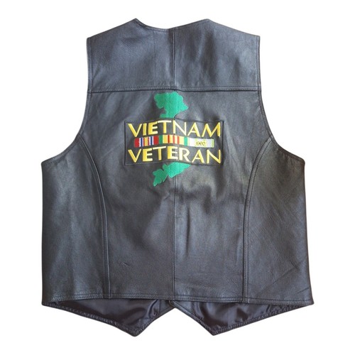 Gilet pelle veterano - gilet, in