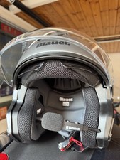 casco blauer + interfono gemini H.T. Titan Matt XS (53-54)