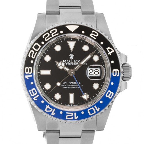 Rolex gmt master - ii, 126710blnr