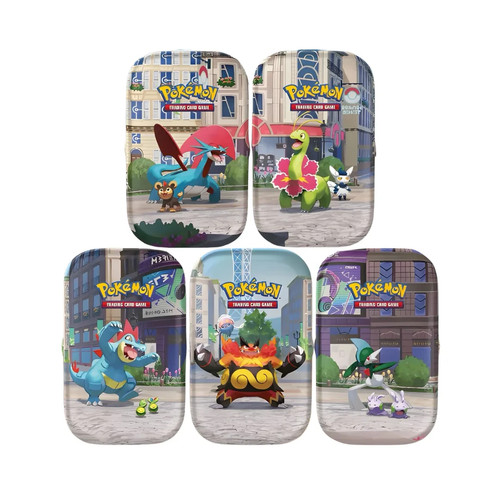 Pokemon mini tin collezione - pokemon,