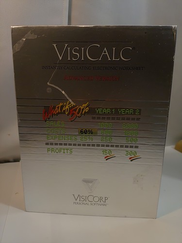 Visicorp visicalc per apple - visicorp,