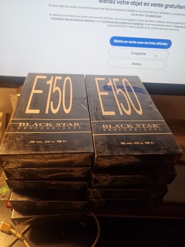 Lot k7 vhs casettes - de,
