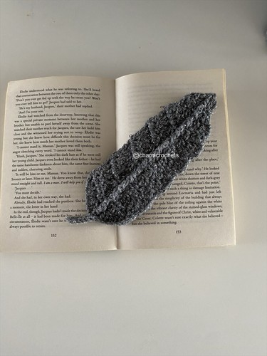 Crocheted bookmark - crocheted,