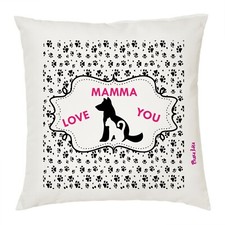 cuscino 40x40 scritta mamma