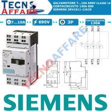 Salvamotore 7...10A 690V 3P