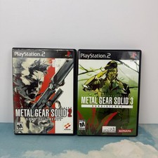 PS2 VIDEO GAMES (2) Metal Gear