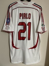 Andrea Pirlo Maglia Maillot Shirt Trikot Camiseta AC Milan 2006/07 Autografata