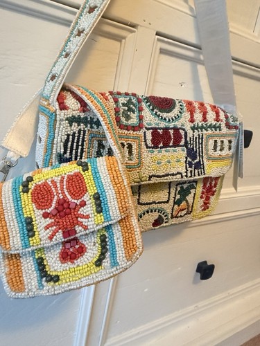 Nuovo borsa con perline - nuovo!,