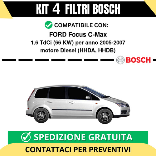Kit bosch filtri - kit, 4