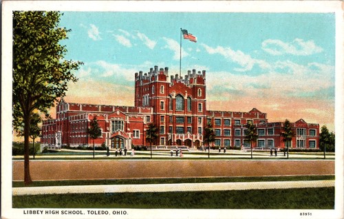 Cartolina libbey high school - libbey,