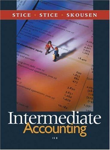 Intermediate accounting with - intermediate, (with