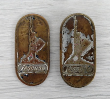 LEGNANO - 2 STEMMI IN METALLO - PER BICICLETTE - 4,5X 2,2 CM - IN METALLO