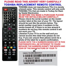 Telecomando toshiba un - telecomando, tv
