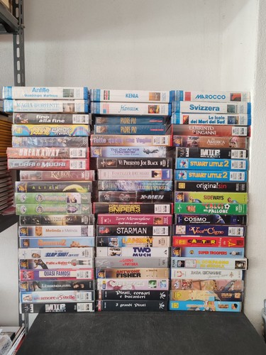 Lotto vhs nuove sigillate - lotto,