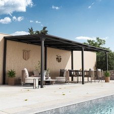 Wall Mounted Gazebo Galvanized