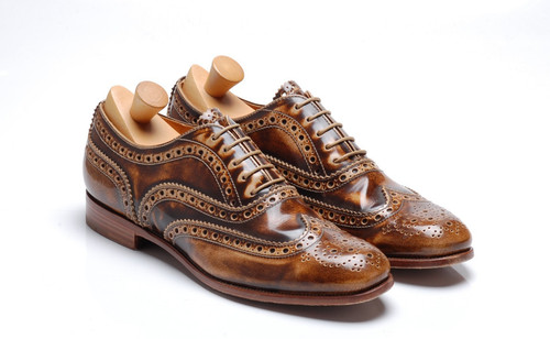 Church brown distressed - brown,