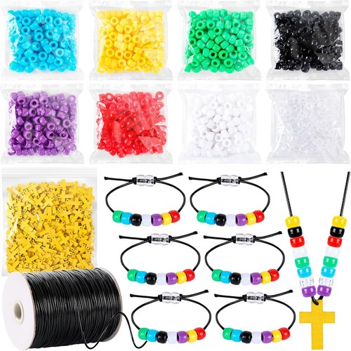1800 pezzi braccialetti diy - braccialetti,