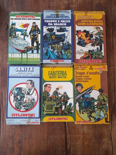 Soldatini atlantic serie - atlantic, 1/72