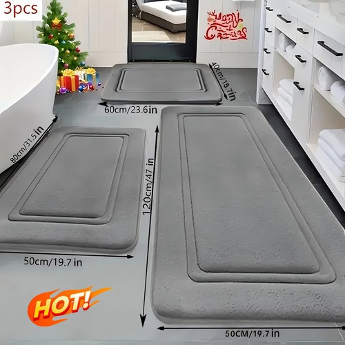 3pcs tappetino bagno - 3pcs, super