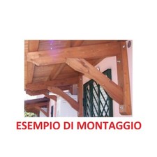 Braccio / mensola per tettoia pensilina in legno per copertura finestre (nr.1)