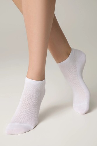 Calze alla caviglia cotone - in,