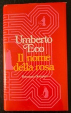 Umberto Eco - "Il nome della rosa" 6a edizione 1981