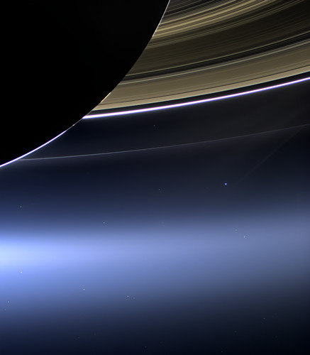 Terra dagli anelli - terra, saturno