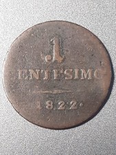 REGNO LOMBARDO VENETO 1 centesimo 1822 Milano RARO