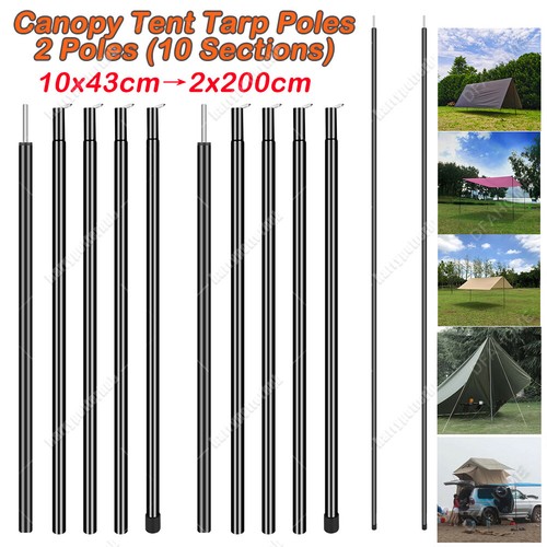 Pali per tenda telescopici - pali,