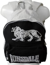 Zaino americano LONSDALE London Scuola Tempo libero Idea regalo Vintage
