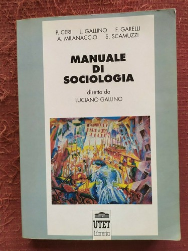 Manuale sociologia - sociologia,