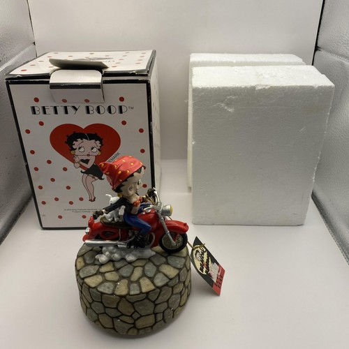 Betty boop pudgy motocicletta - betty,
