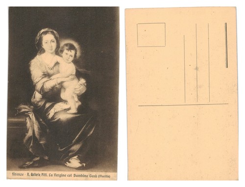Vintage postcard murillo - vintage,