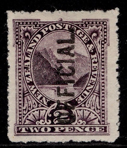 Nuova zelanda o61a 2d - gv, sg
