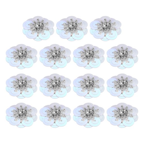 Pezzi perline fiori - 15,