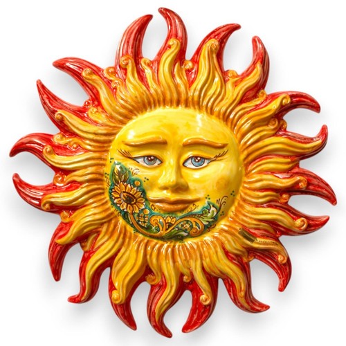 Sole gigante ceramica - in,