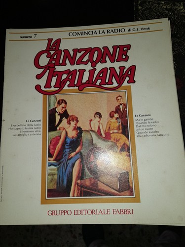 Canzone italiana fascicolo - canzone, italiana-fascicolo