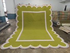 Tappeto trapuntato a mano lana