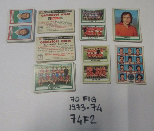 Lotto figurine 1973 - lotto, 1973-1974