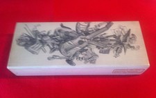 Fornasetti strumenti musicali scatola metallo e legno anni 60