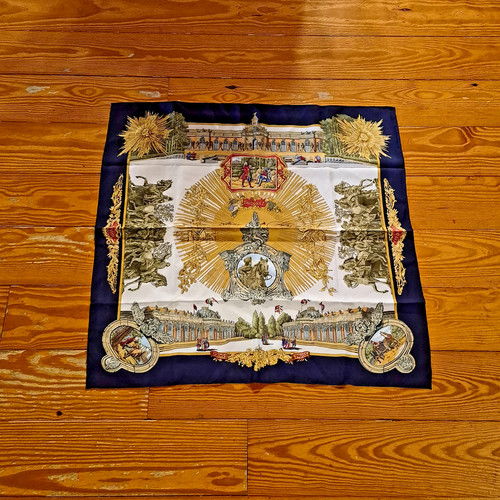 Hermes sanssoucy carre silk - hermes,