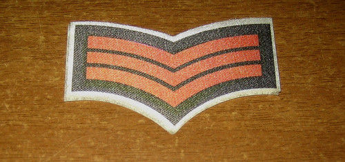 Adesivo raso grado militare - grado,