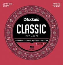 D'Addario EJ27N Student Nylon Classical Guitar Strings Normal Tension Corde i...