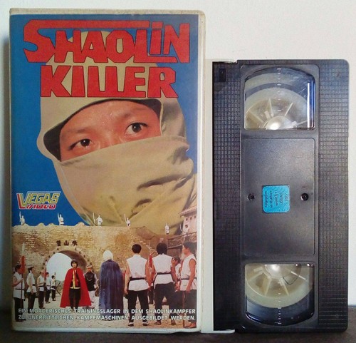 Vhs shaolin killer - vhs,
