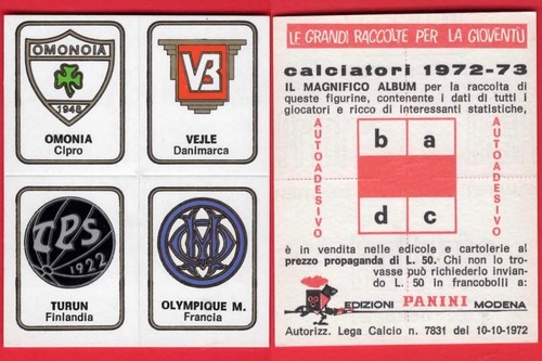 Figurina calciatori panini - figurina,
