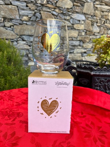Bicchieri cuore 500 ml - nr, 1