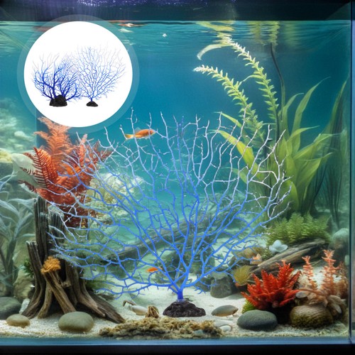 Decorazione con corallo blu - ,